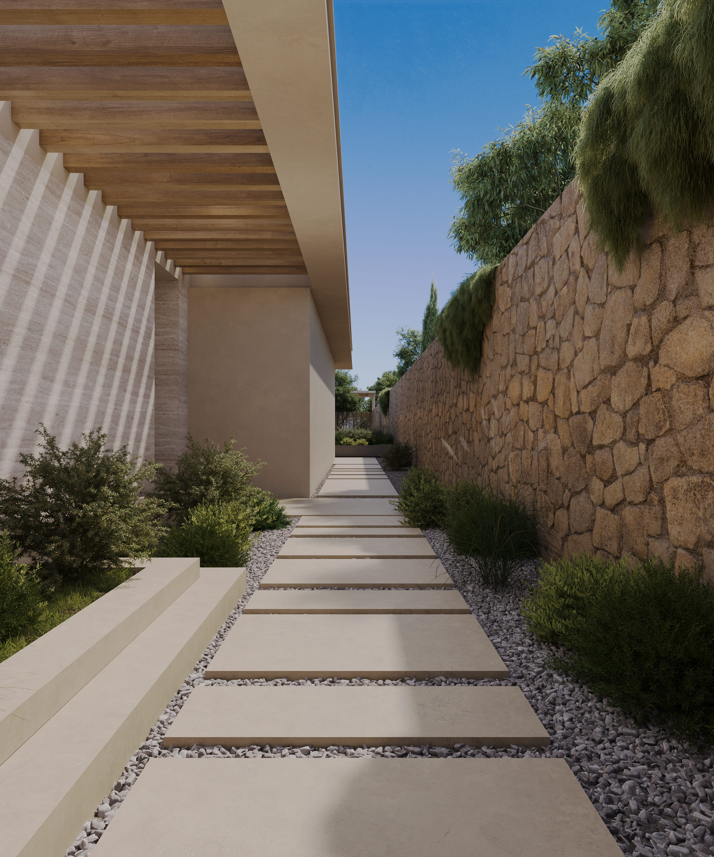 Ibiza extrior renders