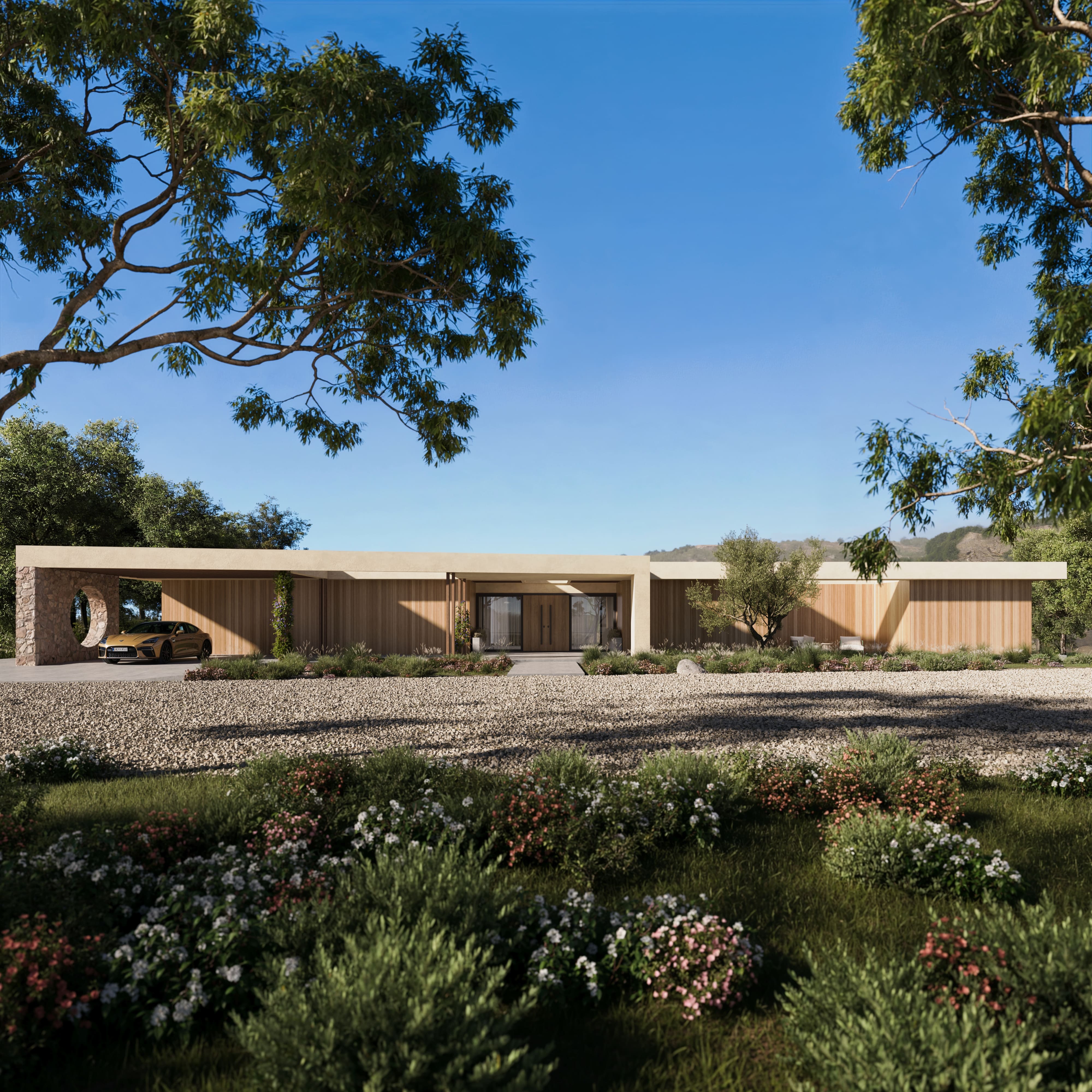 Ibiza extrior renders