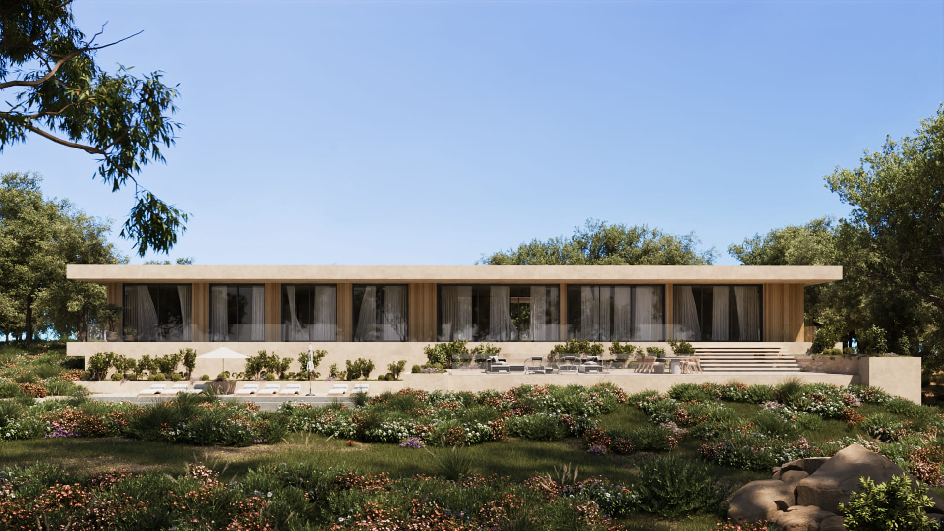 Ibiza extrior renders